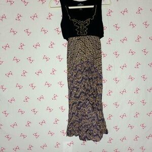 Angie Black Rayon Garment